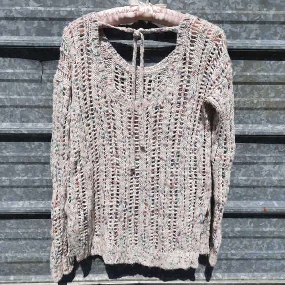 Rainbow Confetti American Eagle Sweater - Picture 4 of 12